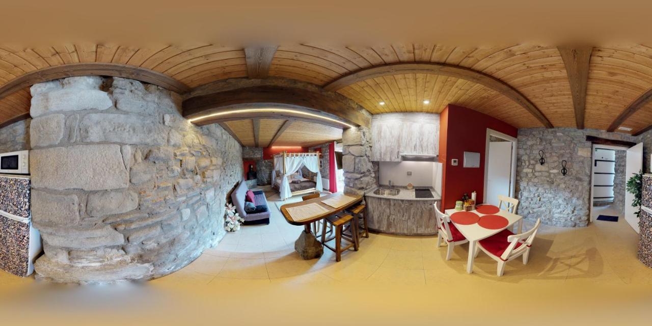 Casa Rural La Abadia-Apartamentos グラウス エクステリア 写真